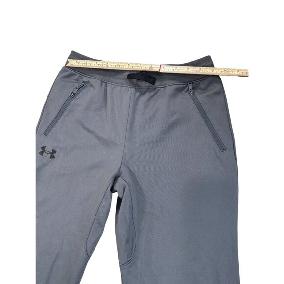 Under Armour Youth Loose Fit Joggers YLG Gray Polyester - Picture 11 of 12